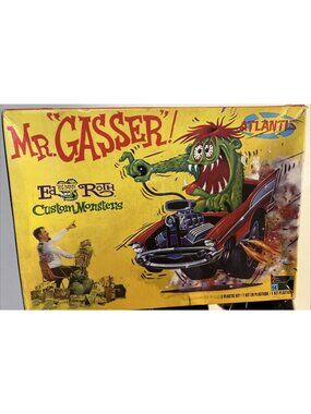 UNUSED Atlantis Ed Big Daddy Roth Mr. Gasser Plastic Model Car Kit H1301